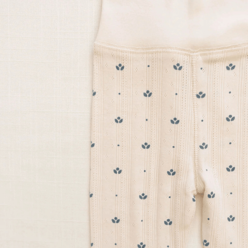 Onesie + Pant Set | Pointelle Bluebelle by New Grain - Maude Kids Decor