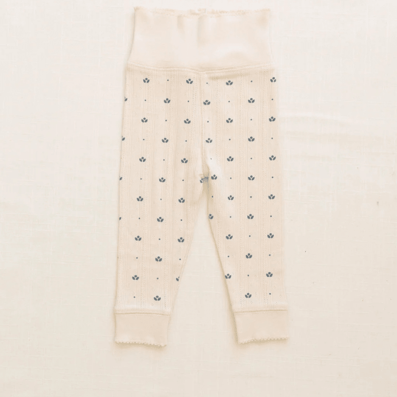 Onesie + Pant Set | Pointelle Bluebelle by New Grain - Maude Kids Decor