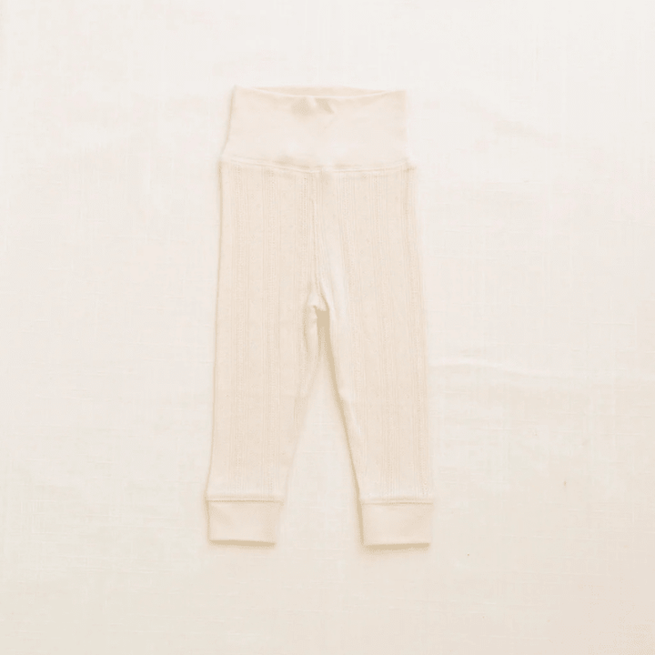 Onesie + Pant Set | Pointelle Milk by New Grain - Maude Kids Decor