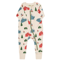 Organic 2 - Way Zip Holiday Romper | Alpine by Parade Organics - Maude Kids Decor