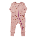 Organic 2 - Way Zip Holiday Romper | Confetti by Parade Organics - Maude Kids Decor