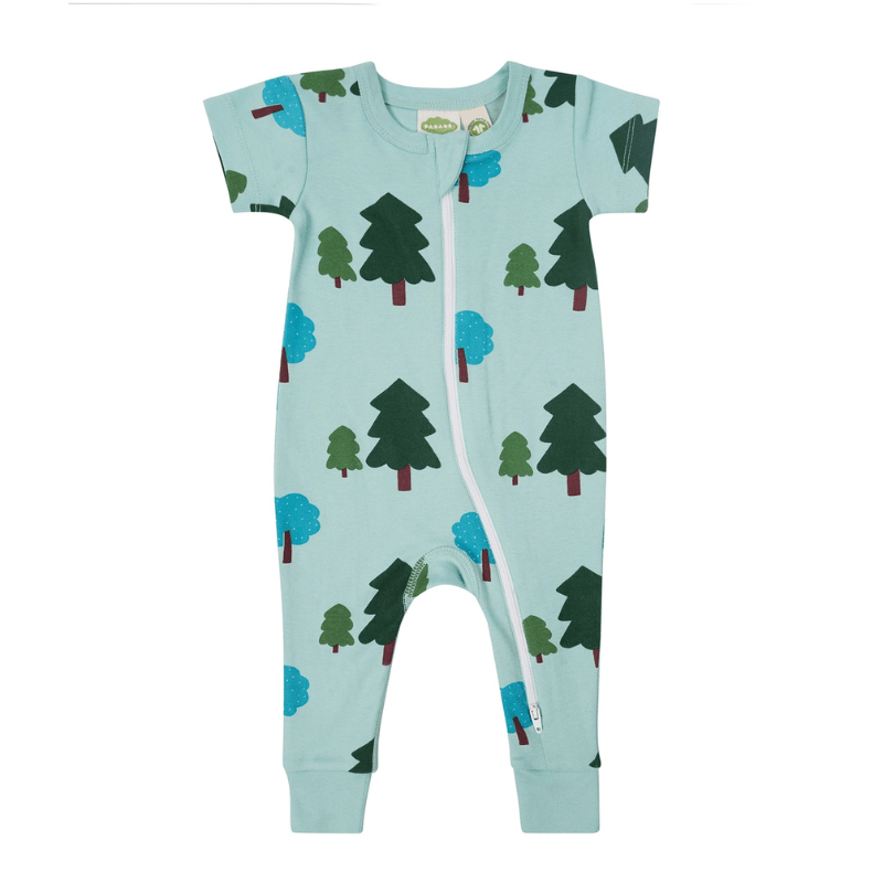 Organic 2-Way Zip Romper | Forest by Parade Organics - Maude Kids Decor