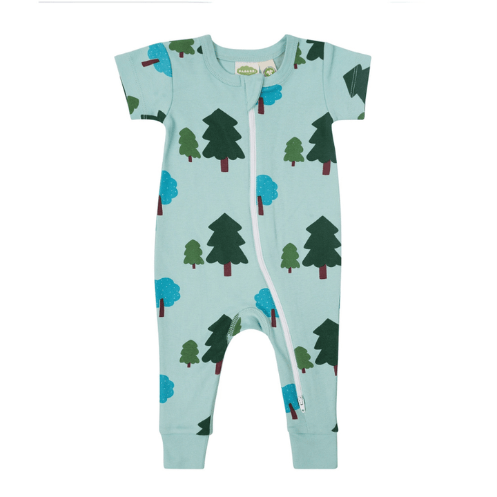 Organic 2-Way Zip Romper | Forest by Parade Organics - Maude Kids Decor