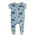 Organic 2 - Way Zip Romper | Surf by Parade Organics - Maude Kids Decor