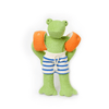 Organic Bathing Frog Soft Toy by Nanchen Natur - Maude Kids Decor