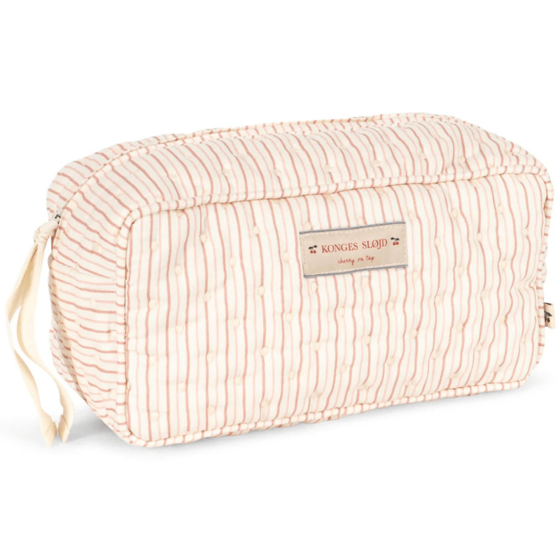 Organic Cotton Quilted Toiletry Bag by Konges Sløjd - Maude Kids Decor
