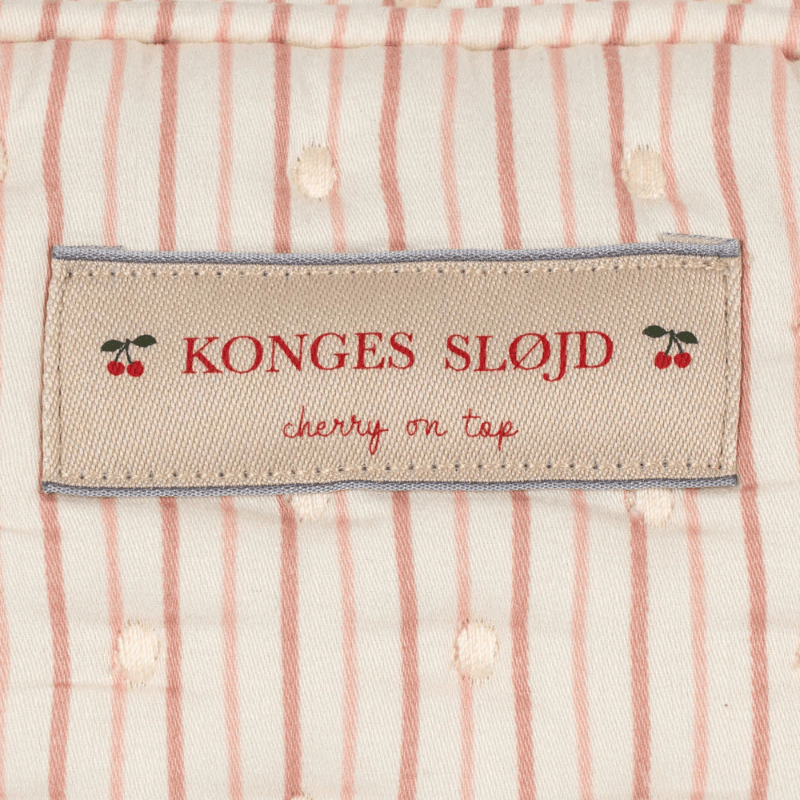 Organic Cotton Quilted Toiletry Bag by Konges Sløjd - Maude Kids Decor
