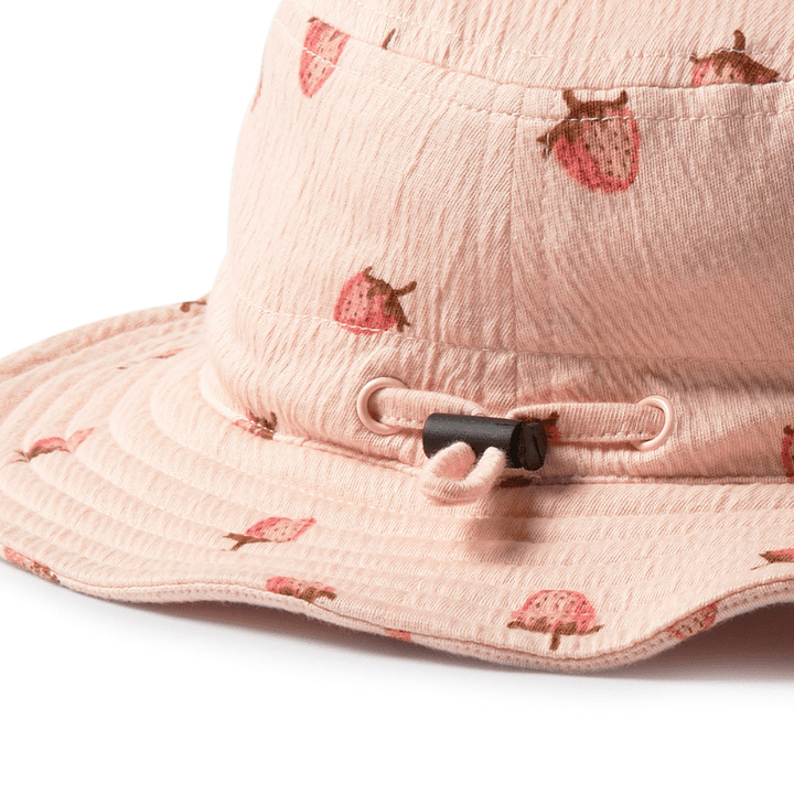Organic Crinkle Cotton Sun Hat by Wilson + Frenchy - Maude Kids Decor