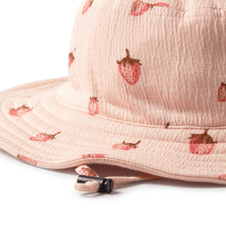 Organic Crinkle Cotton Sun Hat by Wilson + Frenchy - Maude Kids Decor