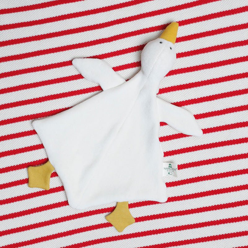 Organic Soothing Waldorf Goose Blanket by Nanchen Natur - Maude Kids Decor