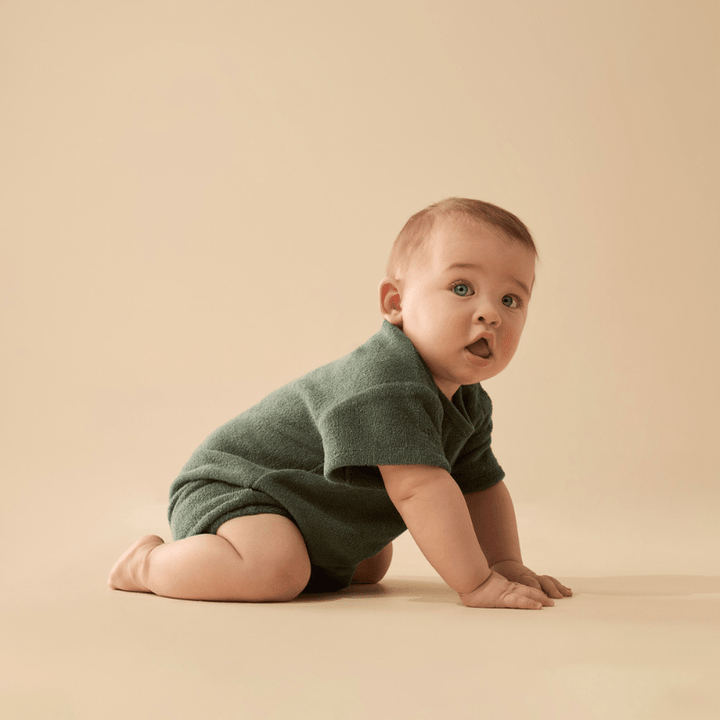 Organic Terry Growsuit by Wilson + Frenchy - Maude Kids Decor