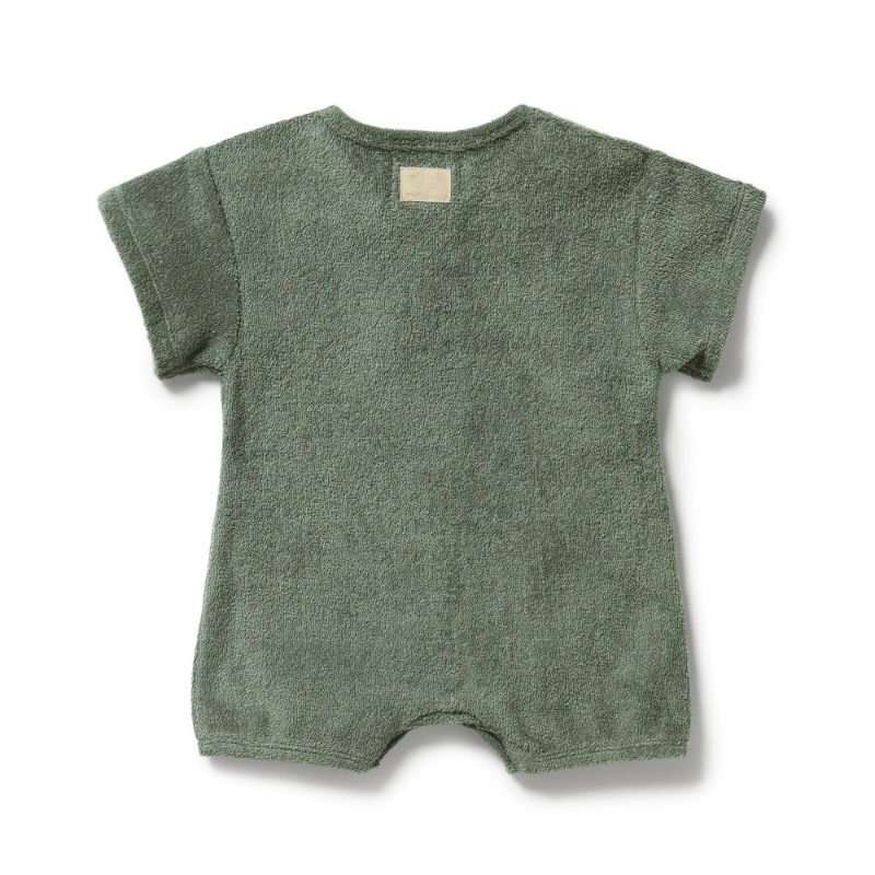 Organic Terry Growsuit by Wilson + Frenchy - Maude Kids Decor