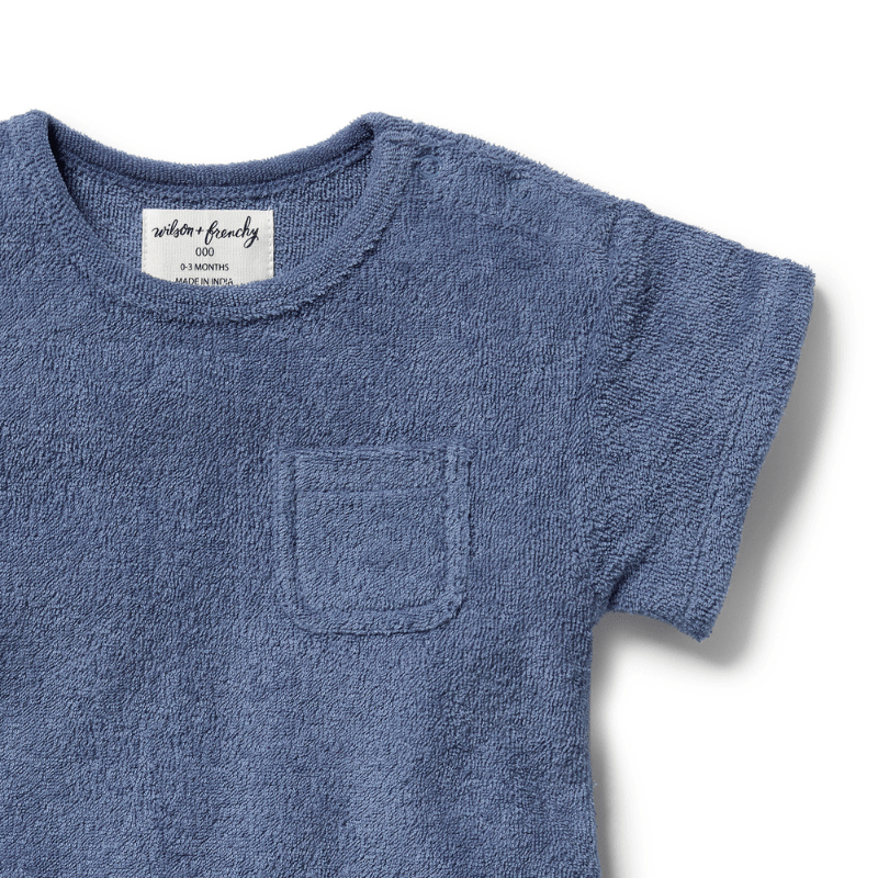 Organic Terry Growsuit by Wilson + Frenchy - Maude Kids Decor