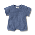 Organic Terry Growsuit by Wilson + Frenchy - Maude Kids Decor