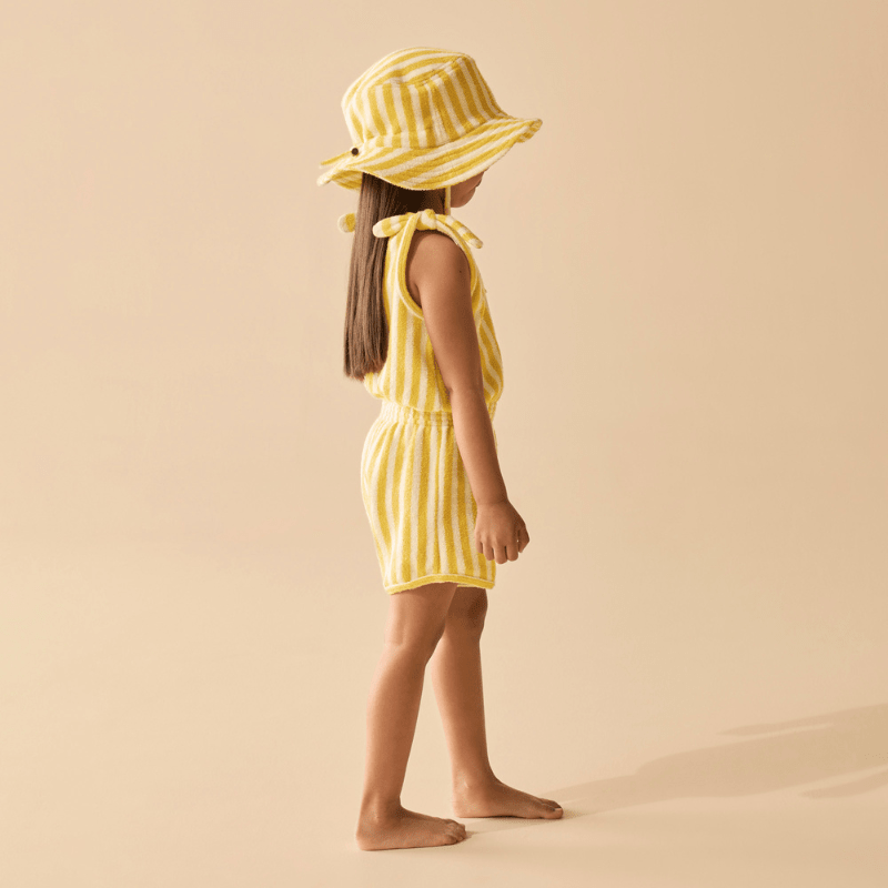 Organic Terry Sun Hat by Wilson + Frenchy - Maude Kids Decor