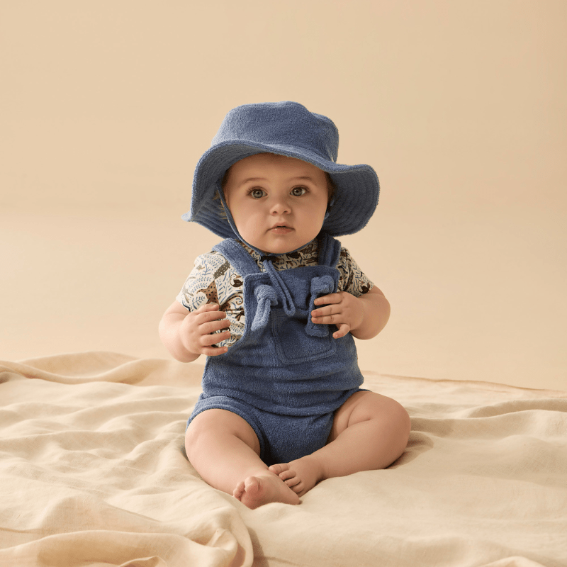 Organic Terry Sun Hat by Wilson + Frenchy - Maude Kids Decor