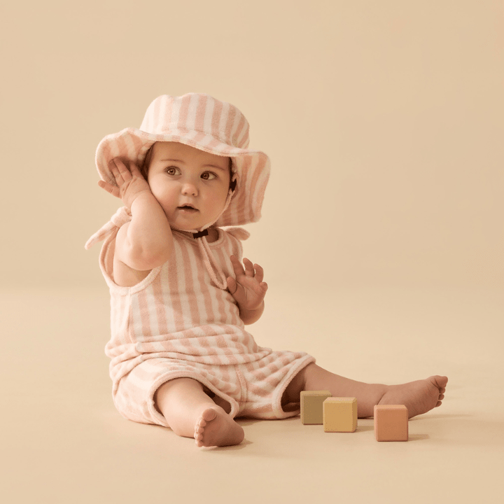 Organic Terry Sun Hat by Wilson + Frenchy - Maude Kids Decor