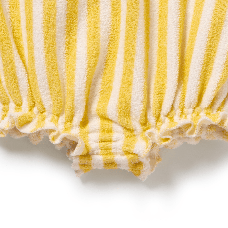 Organic Terry Tie Playsuit by Wilson + Frenchy - Maude Kids Decor