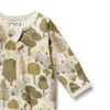 Organic Zipsuit with Feet by Wilson + Frenchy - Maude Kids Decor