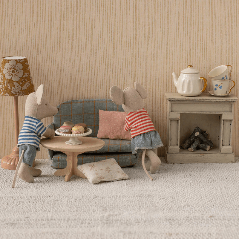 Oval Coffee Table, Mouse | Nature by Maileg - Maude Kids Decor