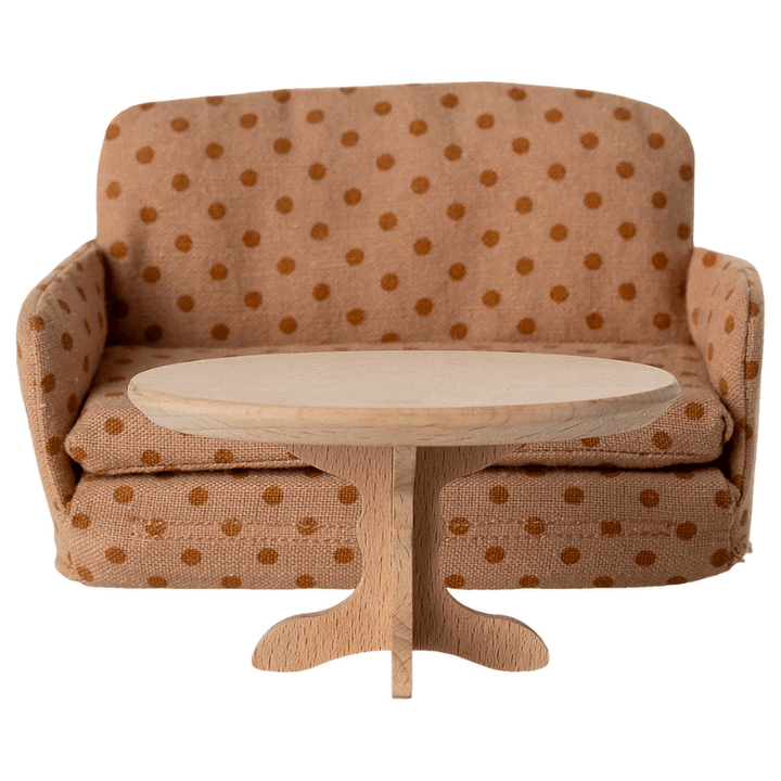 Oval Coffee Table, Mouse | Nature by Maileg - Maude Kids Decor