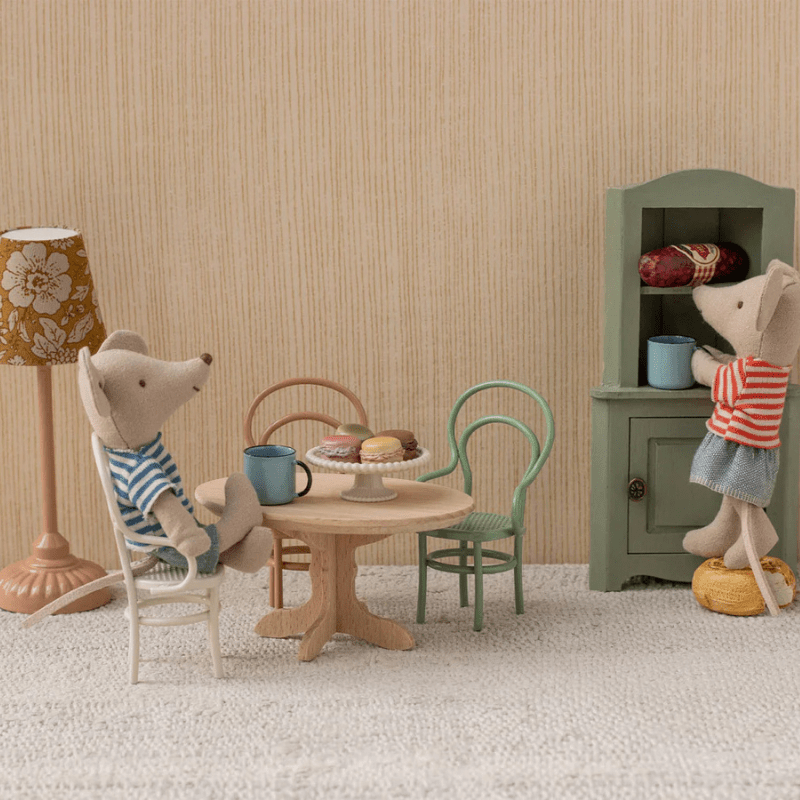 Oval Dining Table, Mouse | Nature by Maileg - Maude Kids Decor
