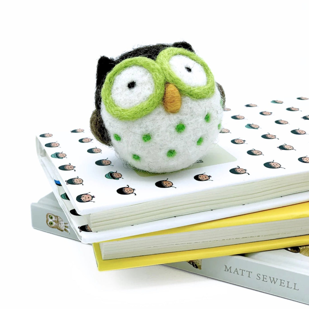 Owl Felt Ornament by Woolbuddy - Maude Kids Decor