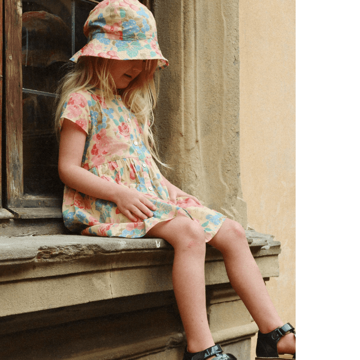 Pacey Dress | Bloomie Grape by Konges Sløjd - Maude Kids Decor