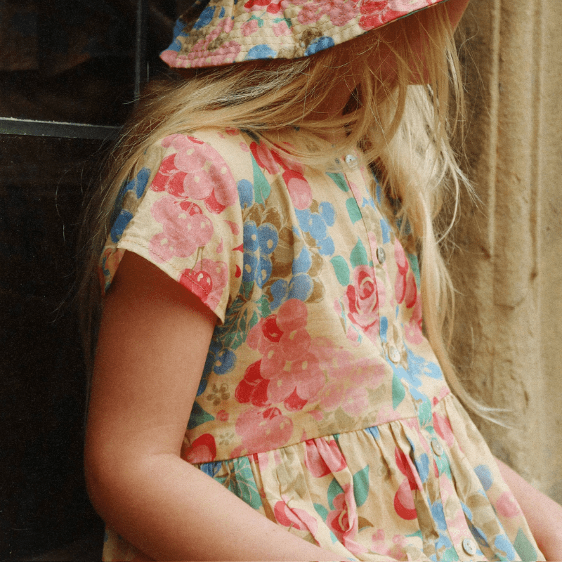 Pacey Dress | Bloomie Grape by Konges Sløjd - Maude Kids Decor