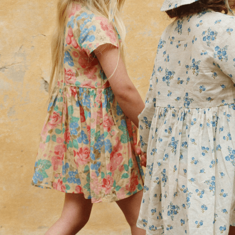 Pacey Dress | Bloomie Grape by Konges Sløjd - Maude Kids Decor