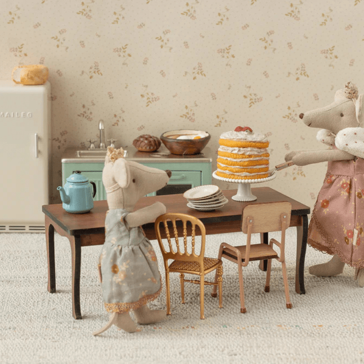 Party Cake and Cakestand, Mouse by Maileg - Maude Kids Decor