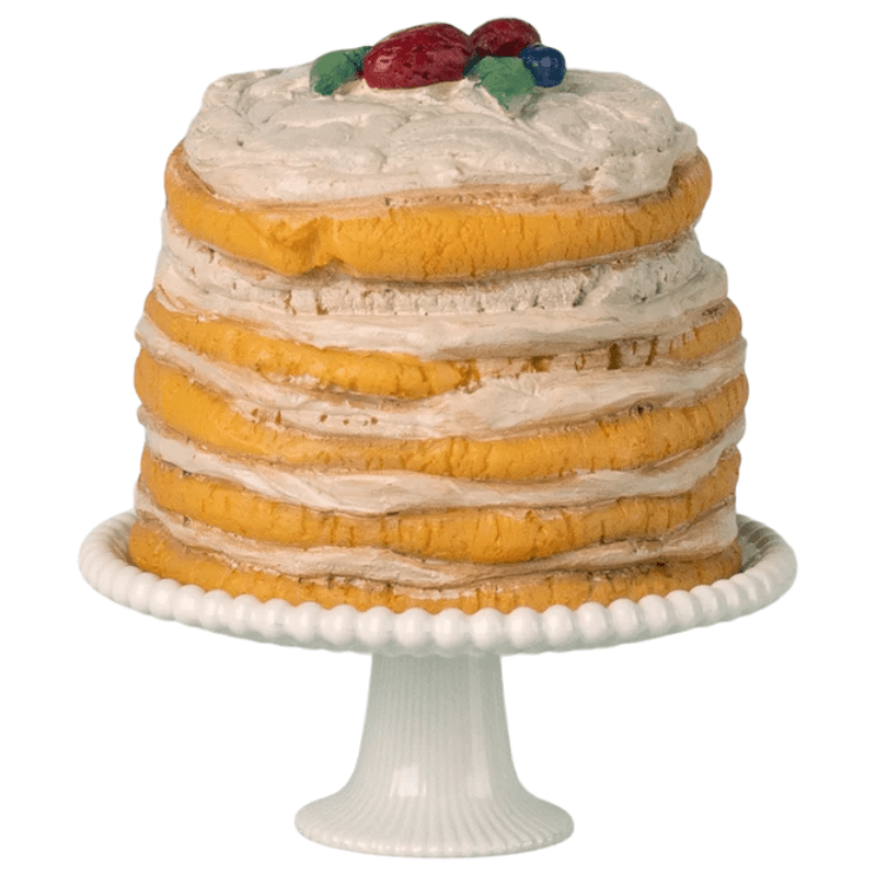 Party Cake and Cakestand, Mouse by Maileg - Maude Kids Decor