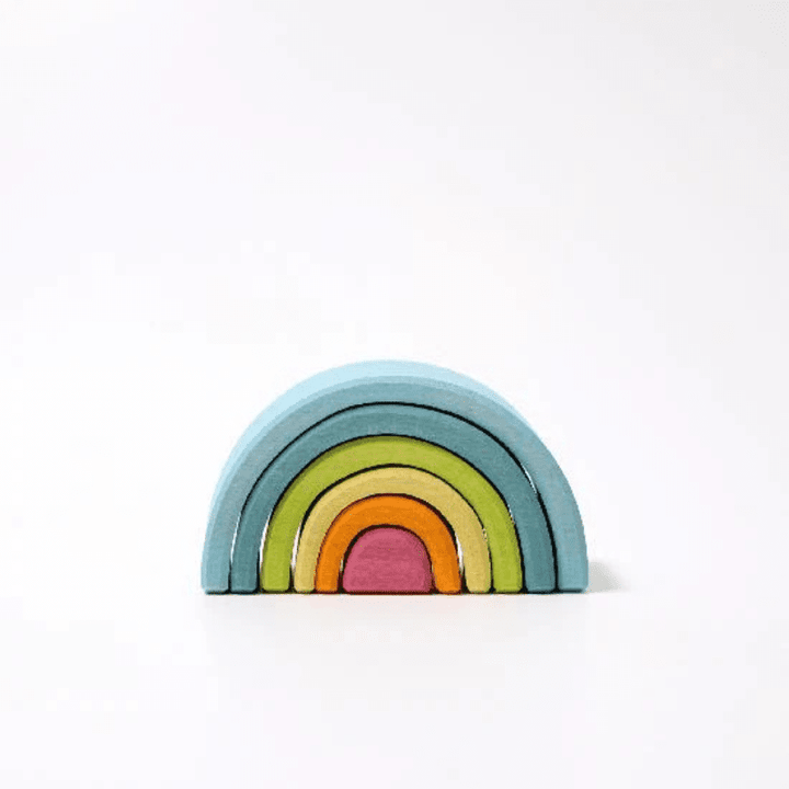 Pastel Tunnel (6 pcs) by Grimms Spiel und Holz Design - Maude Kids Decor