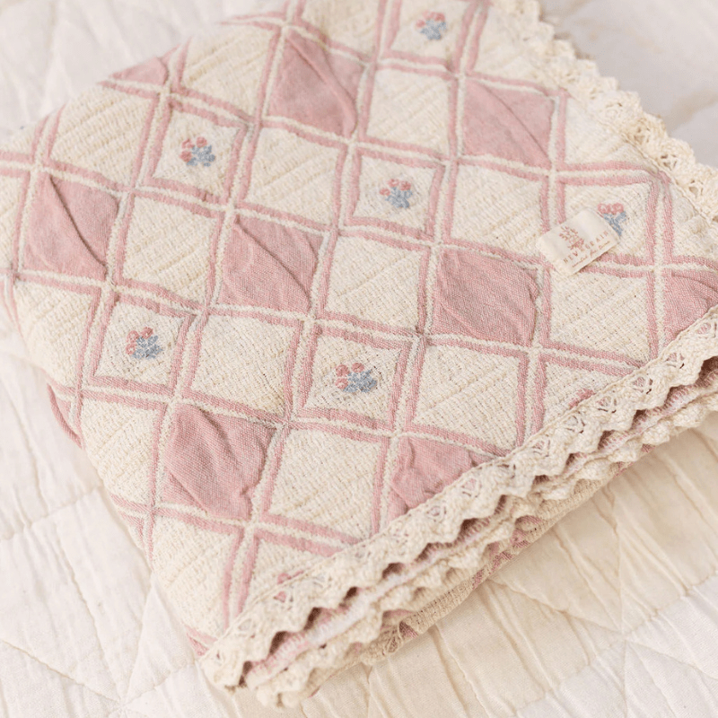 Patchwork Blanket | Bouquet by New Grain - Maude Kids Decor