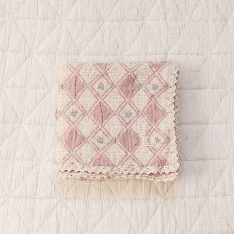 Patchwork Blanket | Bouquet by New Grain - Maude Kids Decor