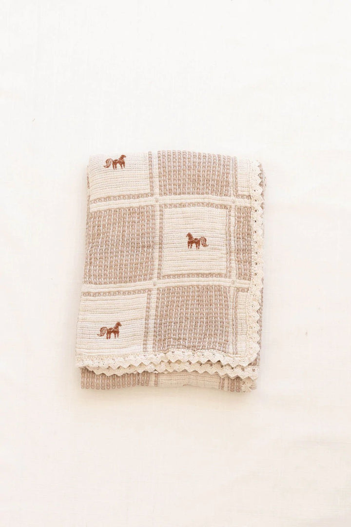 Patchwork Blanket by New Grain - Maude Kids Decor