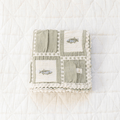 Patchwork Blanket | Fish by New Grain - Maude Kids Decor