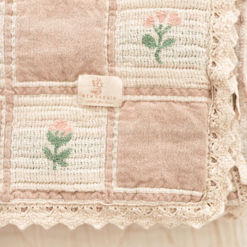 Patchwork Blanket | Fleur by New Grain - Maude Kids Decor