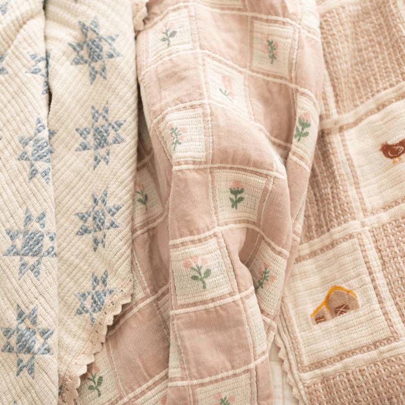 Patchwork Blanket | Fleur by New Grain - Maude Kids Decor