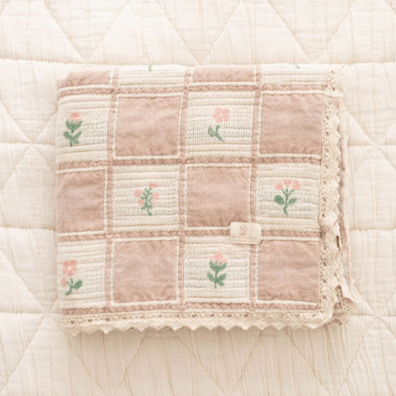 Patchwork Blanket | Fleur by New Grain - Maude Kids Decor