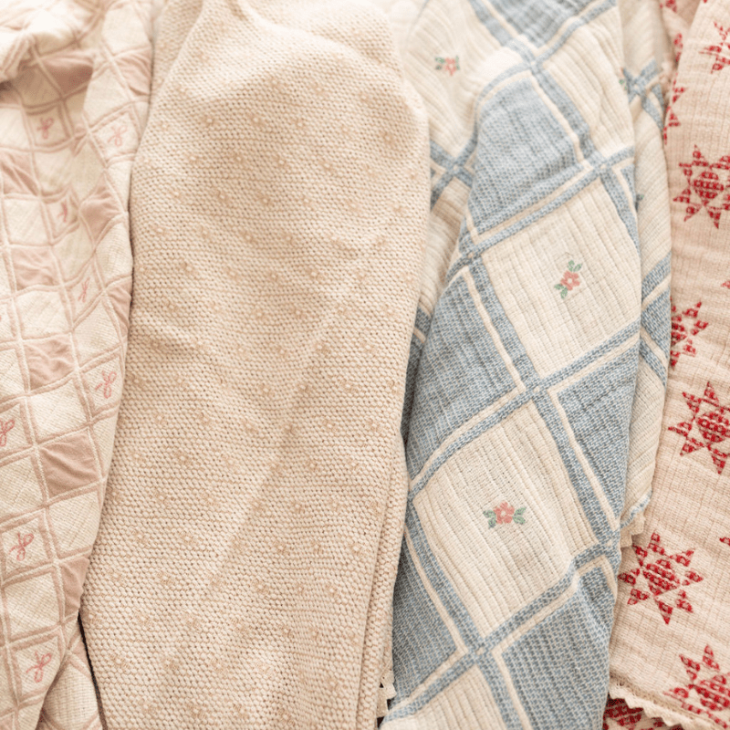 Patchwork Blanket | Spring Bloom by New Grain - Maude Kids Decor