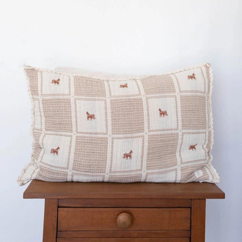 Patchwork Pillowcase by New Grain - Maude Kids Decor