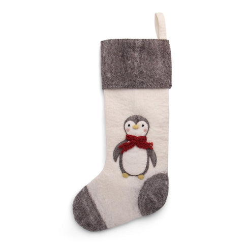 Penguin Christmas Stocking by Én Gry & Sif - Maude Kids Decor