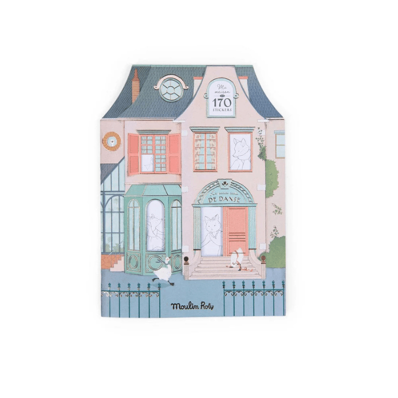 Petite Ecole de Danse Colouring Book with Stickers by Moulin Roty - Maude Kids Decor