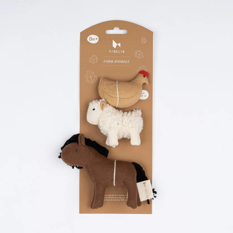 Pocket Friend | Farm Animals by Fabelab - Maude Kids Decor