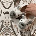 Polar Bear Slippers by Maude Kids Decor - Maude Kids Decor