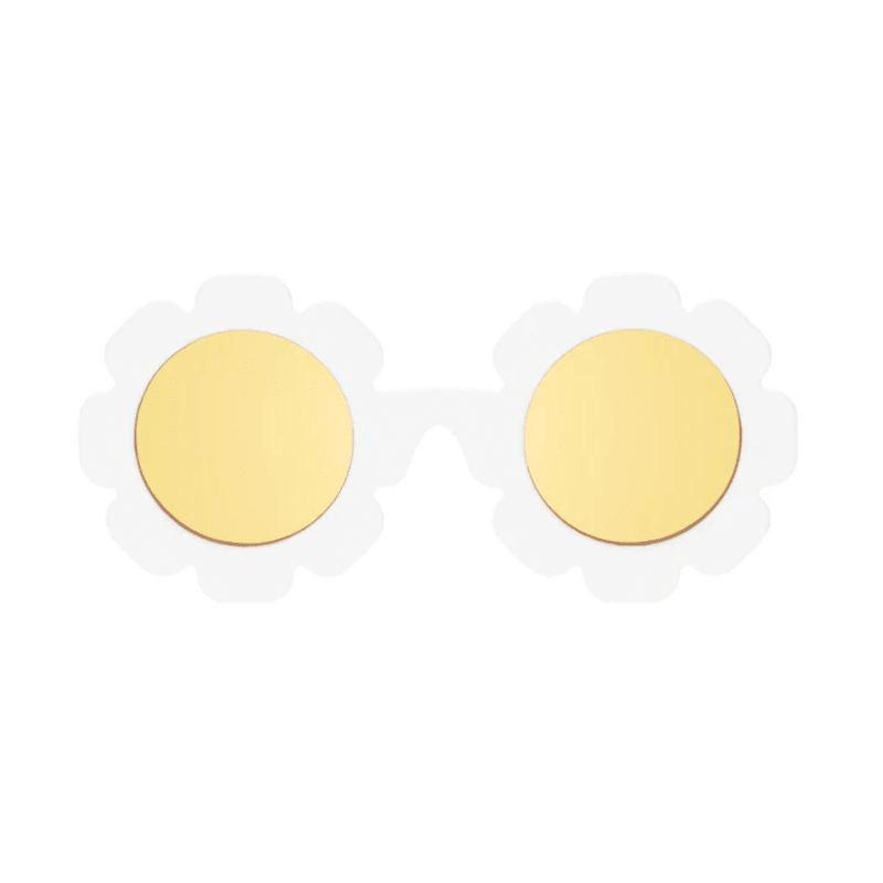 Polarized Flower Sunglasses | "White Daisy" by Babiators - Maude Kids Decor