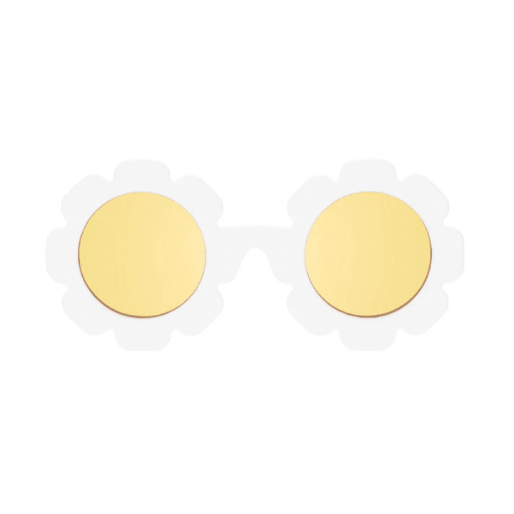 Polarized Flower Sunglasses | "White Daisy" by Babiators - Maude Kids Decor