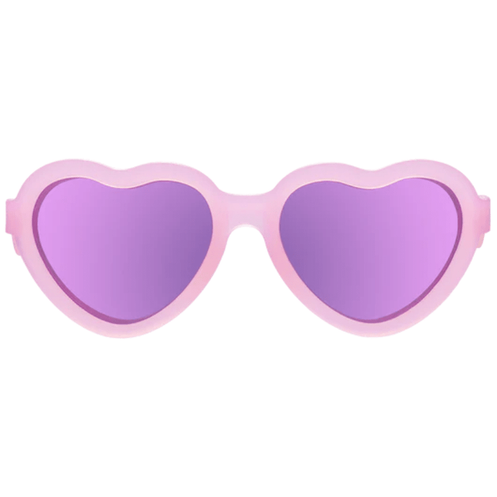 Polarized Heart Sunglasses | "Frosted Pink" by Babiators - Maude Kids Decor