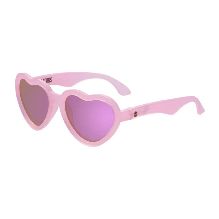 Polarized Heart Sunglasses | "Frosted Pink" by Babiators - Maude Kids Decor